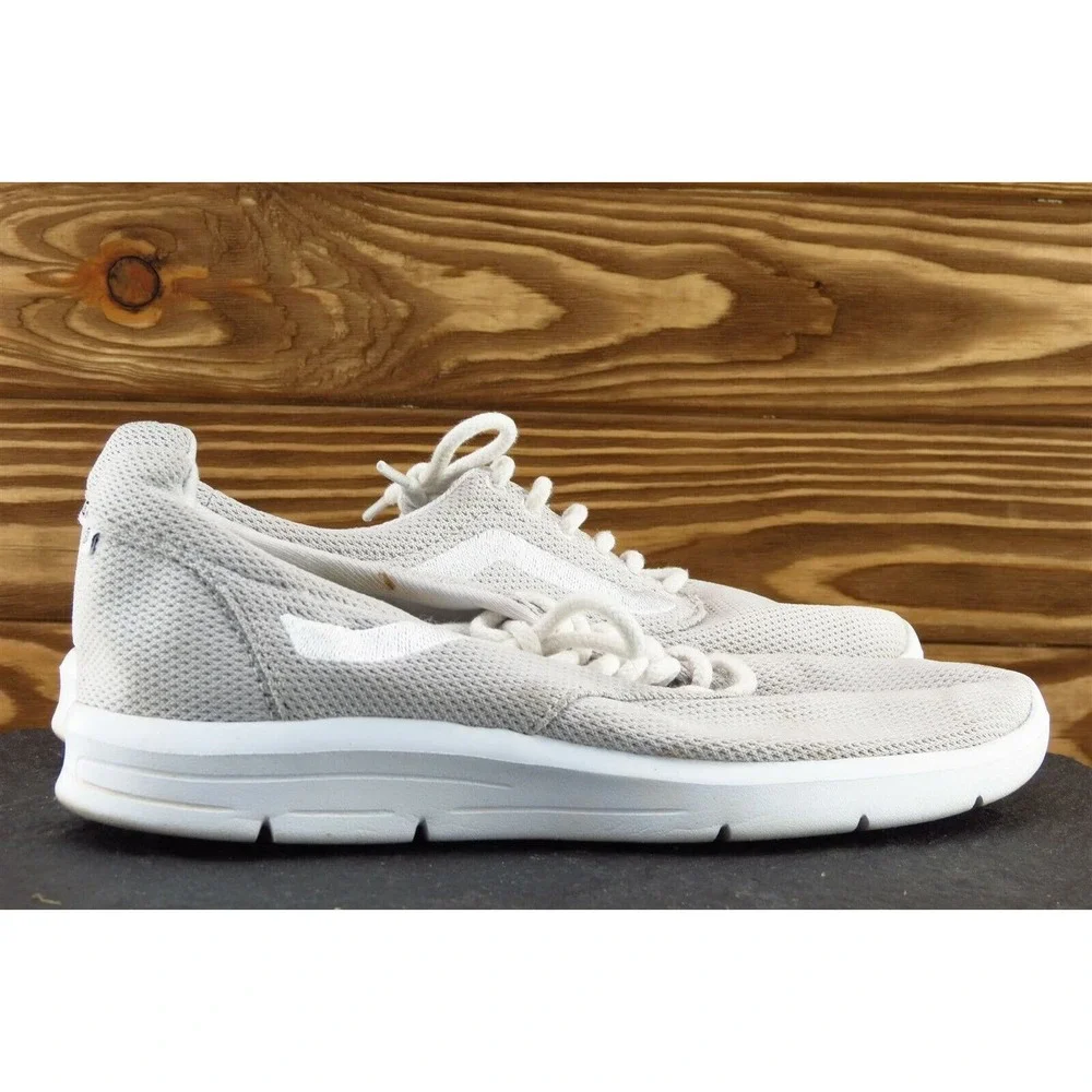 VANS Women Size 8.5 M Gray Running‎ Fabric 500664